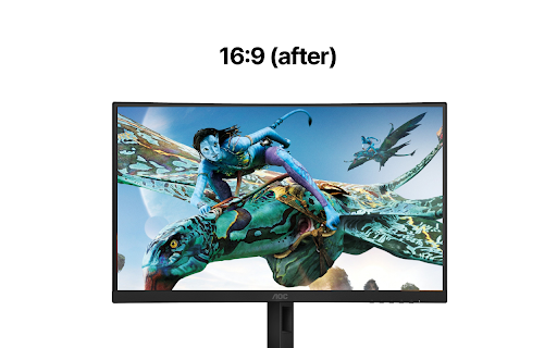 Tilda: Remove Black Bars on YouTube screenshot 1