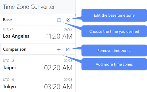 Time Zone Converter screenshot 1