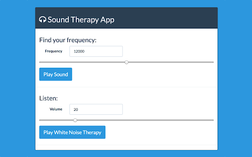Tinnitus Notch Therapy screenshot 1