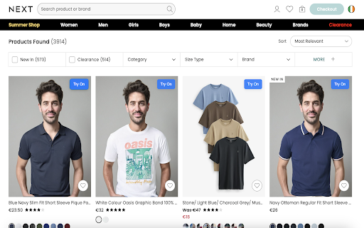 Tiny.ad Virtual Try-On screenshot 1