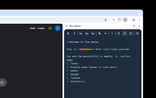 Tiny Notes screenshot 1