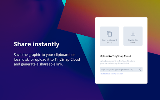 TinySnap (Production-ready Screenshot Tool) screenshot 1