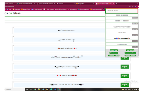 tipos de letras bonitas instagram screenshot 1