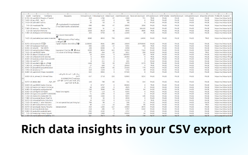 TKFollowExport - extract followers for Tiktok screenshot 1