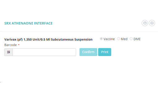 TMSRX-AthenaConnect screenshot 1