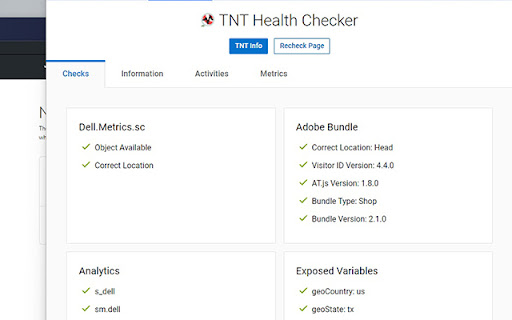 TNT Health Checker screenshot 1