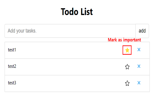 Todo List screenshot 1