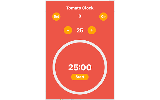 Tomato Clock screenshot 1