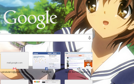 Tomoya and Nagisa Clannad screenshot 1