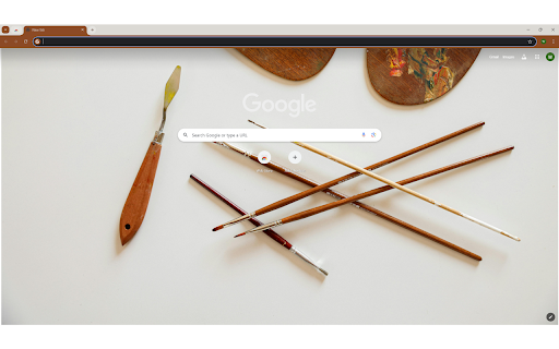 Top View of Painting Materials screenshot 1