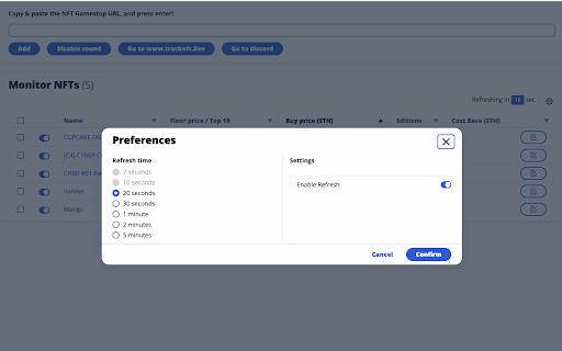 Track GameStop NFT Live! screenshot 1