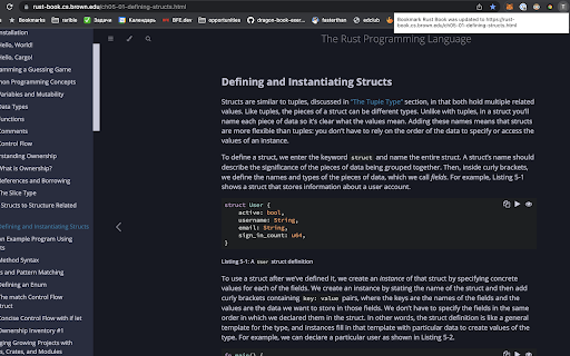 Track tab progress screenshot 1