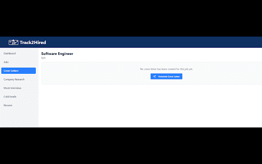 Track2Hired screenshot 1