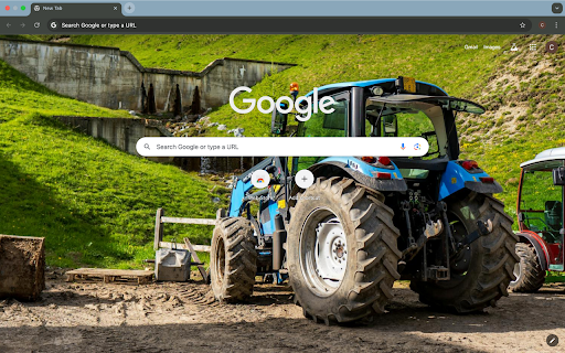 tractor and mountain screenshot 1