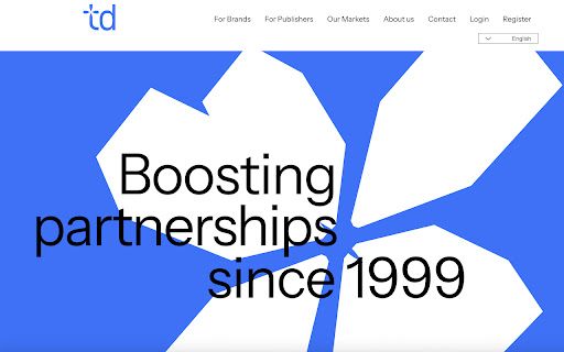 Tradedoubler for publishers screenshot 1