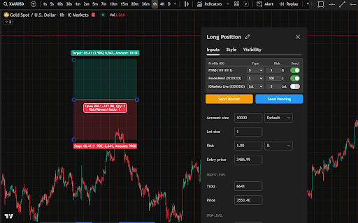 Trading View To MT5 screenshot 1