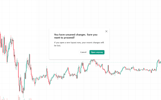 TradingView Auto-Save Layout screenshot 1