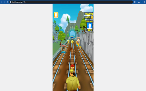 Train Surfing 3D Game screenshot 1