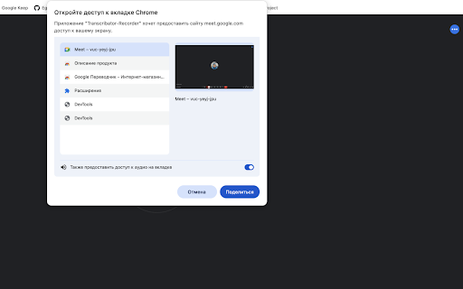 Transcribator-Recorder screenshot 1