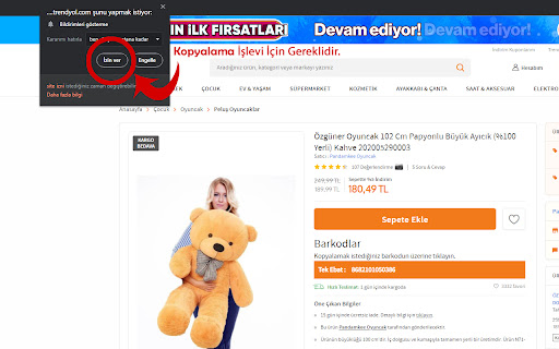 Trendyol Barkod Finder screenshot 1