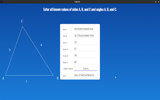 Trigonometry Homework Helper screenshot 1