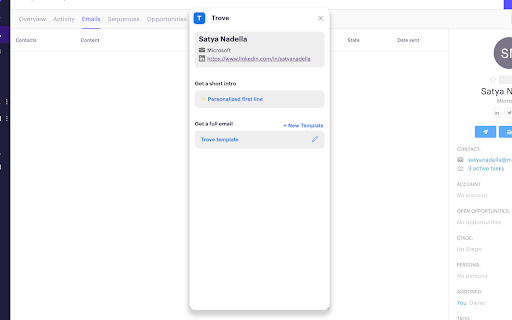 Trove - ChatGPT for B2B sales teams screenshot 1