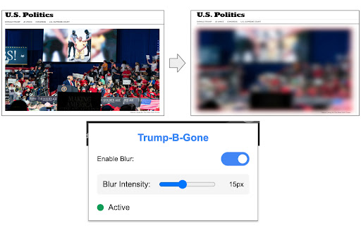 Trump-B-Gone screenshot 1