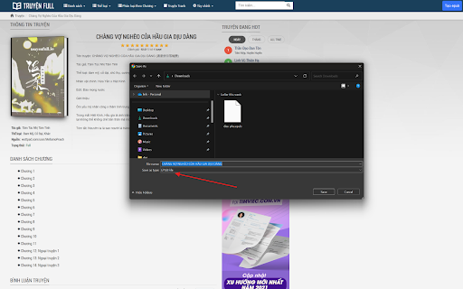 TruyenFull To Epub screenshot 1