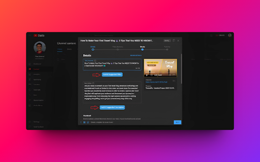 TubeInsights screenshot 1