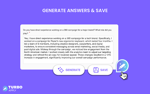 TURBOAPPLY screenshot 1