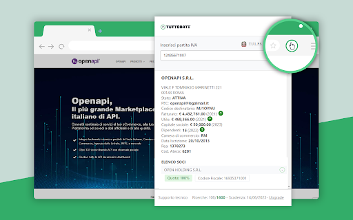 Tuttodati - Dati di aziende screenshot 1