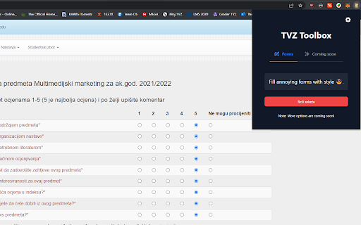 TVZ Toolbox screenshot 1