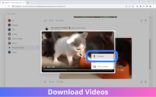Tweedock screenshot 1