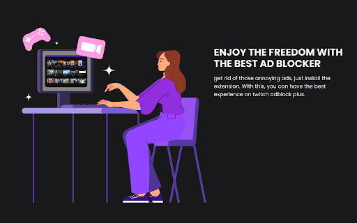 Twitch adblocker screenshot 1