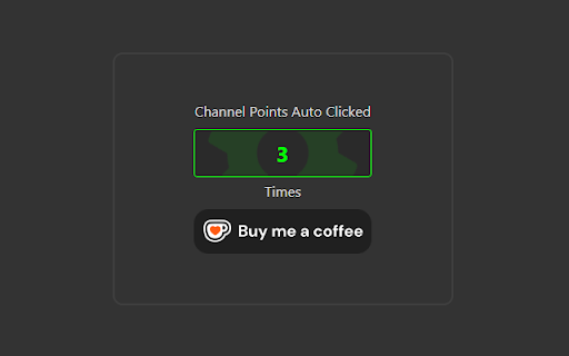 Twitch Auto Channel Points Collector screenshot 1