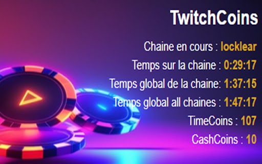 Twitch coins Extension screenshot 1