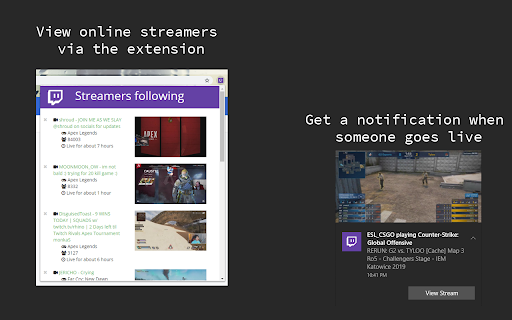 Twitch Stream Notifier screenshot 1