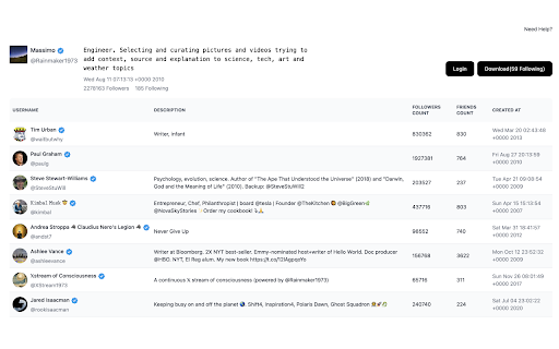 Twitter Download Tool screenshot 1