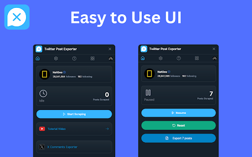 Twitter Post Exporter - Download Twitter / X Posts screenshot 1