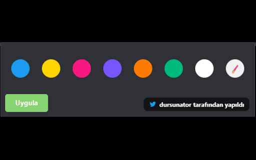 Twitter Renklerini Geri Getir screenshot 1