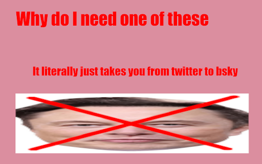 Twitter to BSky Redirect screenshot 1