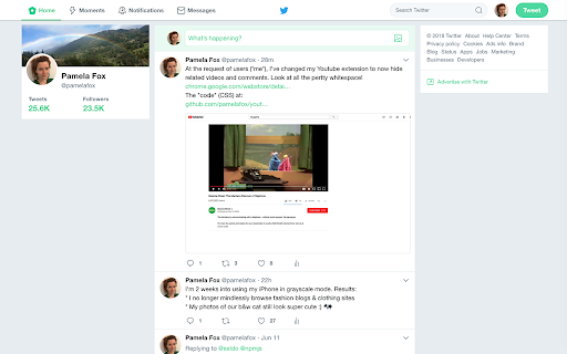 Twitter UnHooked screenshot 1
