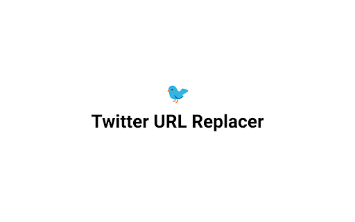 Twitter URL Replacer screenshot 1