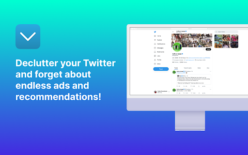 Twitter/X Ad Blocker screenshot 1
