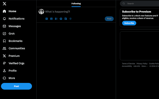 Twitter/X Feed Blocker screenshot 1