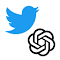 TwitterGPT - Respond to tweets with ChatGPT logo