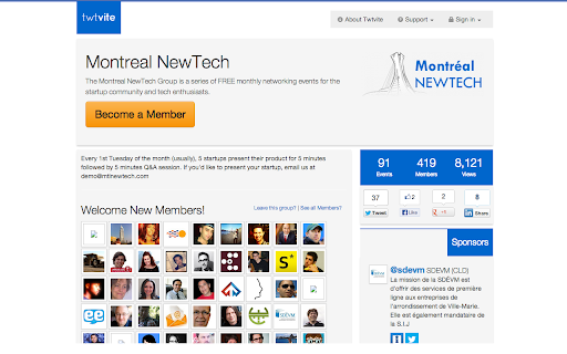 Twtvite screenshot 1