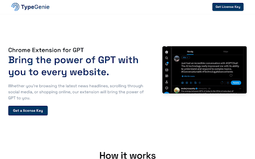 TypeGenie screenshot 1