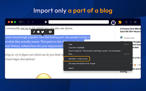 TypeStack screenshot 1