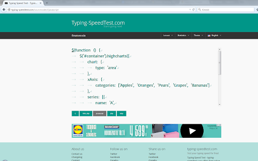 Typing-SpeedTest.com screenshot 1